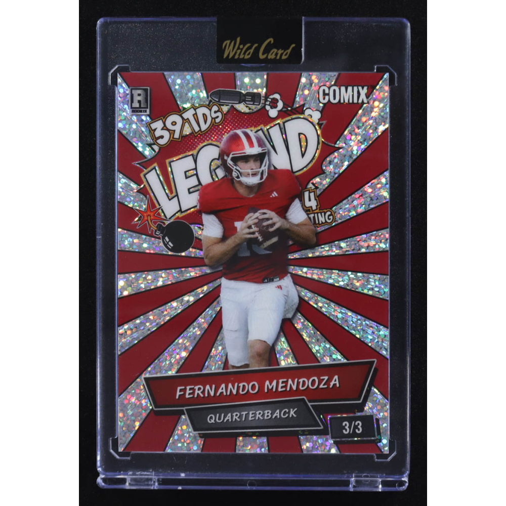 Fernando Mendoza 2025 Wild Card Comix #ACBL-FM01 RC #3/3 at PristineAuction.com