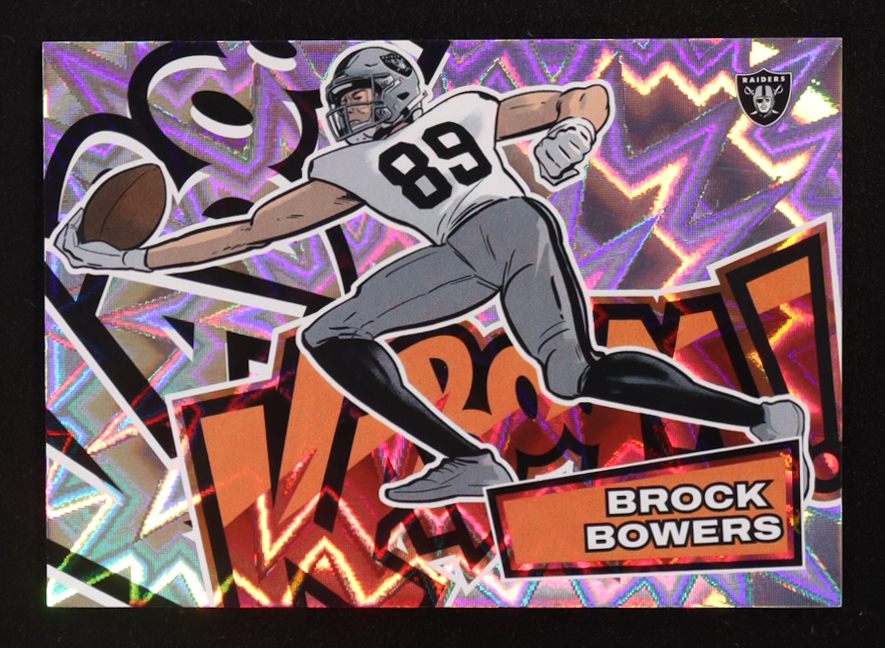 Brock Bowers 2025 Absolute Kaboom Horizontal #8 at PristineAuction.com Brock Bowers 2025 Absolute Kaboom Horizontal #8 at PristineAuction.com