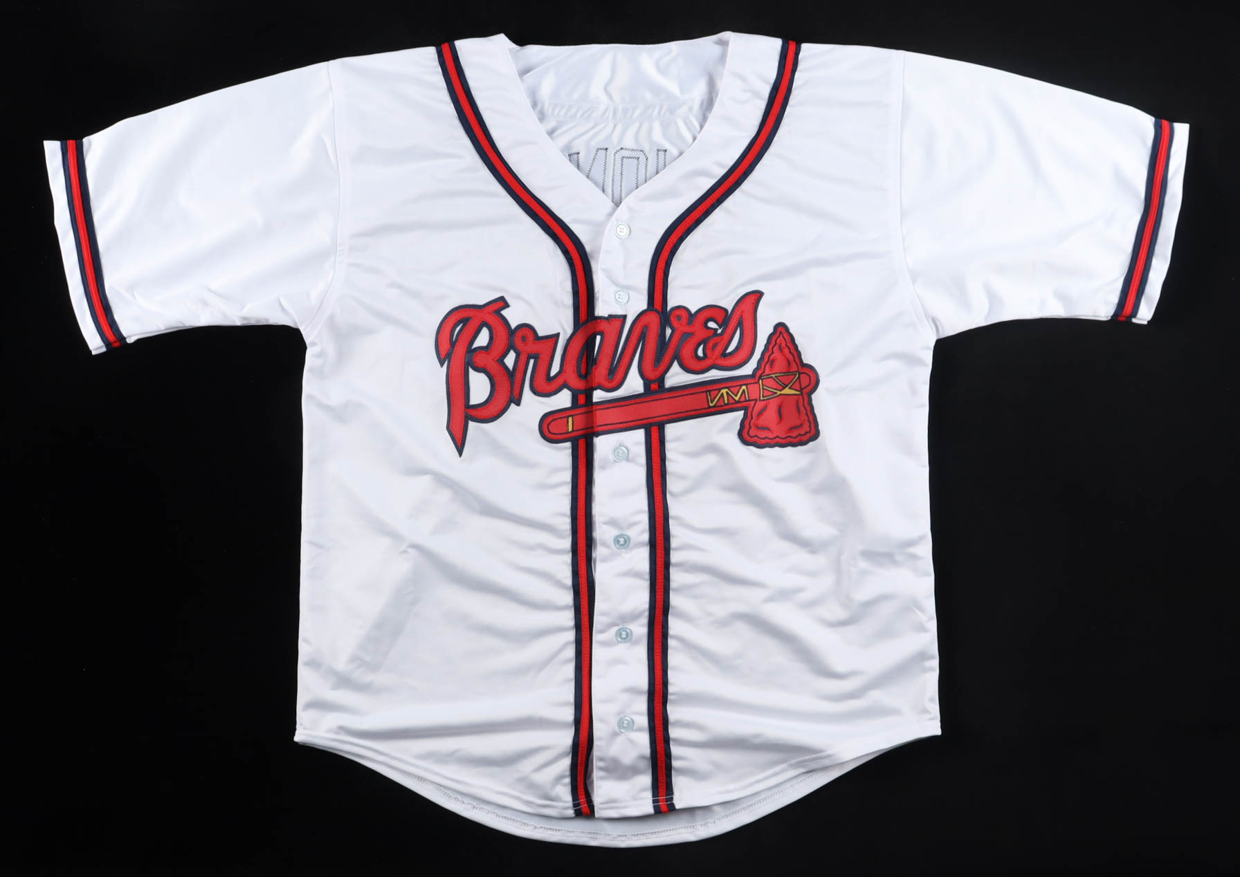 Andruw Jones Signed Jersey (Wilder) at PristineAuction.com Andruw Jones Signed Jersey (Wilder) at PristineAuction.com