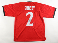 Brendan Sorsby Signed Jersey (Authentic Ink) at PristineAuction.com