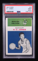 K.C. Jones 1961-62 Fleer #22 RC (PSA 9) (OC) at PristineAuction.com