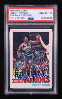 Robert Parish Signed 1977-78 Topps #111 RC (PSA Encapsulated) at PristineAuction.com
