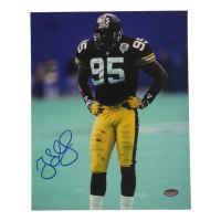 Greg Lloyd Signed Steelers 8x10 Photo (Schwartz) at PristineAuction.com