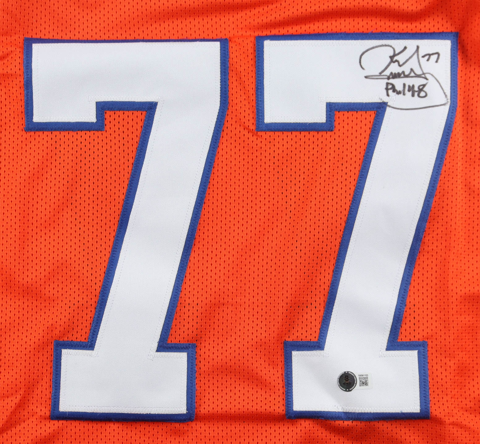 Karl Mecklenburg Signed Jersey (Beckett) at PristineAuction.com Karl Mecklenburg Signed Jersey (Beckett) at PristineAuction.com