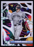 Aaron Judge 2025 Topps Cosmic Chrome White Hole Refractors #185 at PristineAuction.com