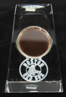 2009 Red Sox Crystal Display with Game-Used Dirt from Fenway Park (MLB & Steiner) at PristineAuction.com