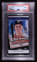 2017 Topps Chrome Baseball Hobby Foil Pack with (4) Cards (PSA 8) at PristineAuction.com
