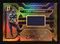 Zach Charbonnet 2023 Panini Gold Standard JSY AU #241 #026/199 RC at PristineAuction.com