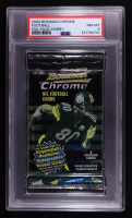 2000 Bowman Chrome Football Hobby Foil Pack with (4) Cards (PSA 8) at PristineAuction.com