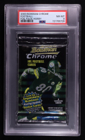 2000 Bowman Chrome Football Hobby Foil Pack with (4) Cards (PSA 8) at PristineAuction.com