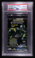 2000 Bowman Chrome Football Hobby Foil Pack with (4) Cards (PSA 8) at PristineAuction.com