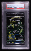 2000 Bowman Chrome Football Hobby Foil Pack with (4) Cards (PSA 8) at PristineAuction.com