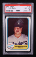 Fernando Valenzuela 1981 Fleer #140 RC (PSA 8) at PristineAuction.com