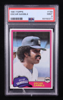 Oscar Gamble 1981 Topps #139 (PSA 9) at PristineAuction.com