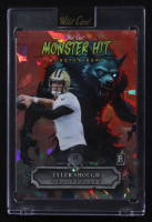 Tyler Shough 2025 Wild Card Monster Hit Monster Hunt Werewolf Red Crystal #MHWW-TS #1/1 RC at PristineAuction.com