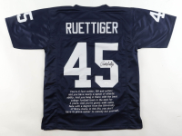 Rudy Ruettiger Signed Movie Quote Jersey (JSA) at PristineAuction.com