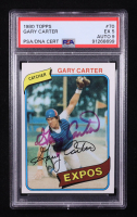 Gary Carter Signed 1980 Topps #70 (PSA 5) at PristineAuction.com
