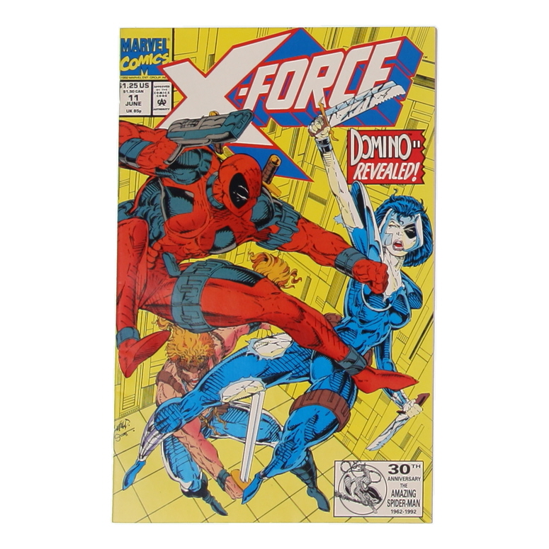 1992 "X-Force" Issue #11 Marvel Comic Book at PristineAuction.com 1992 "X-Force" Issue #11 Marvel Comic Book at PristineAuction.com