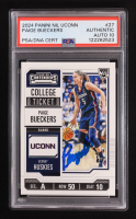 Paige Bueckers Signed 2024-25 Panini Contenders NIL UCONN College Ticket #27 RC (PSA | Autograph Graded PSA 10) at PristineAuction.com