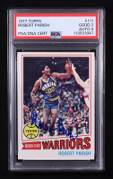 Robert Parish Signed 1977-78 Topps #111 RC (PSA 2) at PristineAuction.com