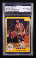 Byron Scott Signed 1983-84 Star #22 RC (PSA Encapsulated) at PristineAuction.com