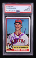 Rick Burleson Signed 1976 Topps #29 (PSA 3) at PristineAuction.com