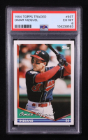 Omar Vizquel 1994 Topps Traded #93T (PSA 6) at PristineAuction.com