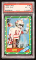 Jerry Rice 1986 Topps #161 RC (PSA 8) at PristineAuction.com