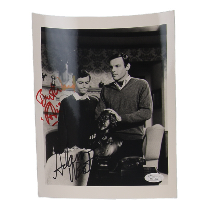 Adam West & Burt Ward Signed "Batman" 8x10 Photo Inscribed "Robin" (JSA) at PristineAuction.com Adam West & Burt Ward Signed "Batman" 8x10 Photo Inscribed "Robin" (JSA) at PristineAuction.com