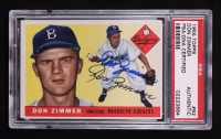 Don Zimmer Signed 1955 Topps #92 RC (PSA Encapsulated) at PristineAuction.com