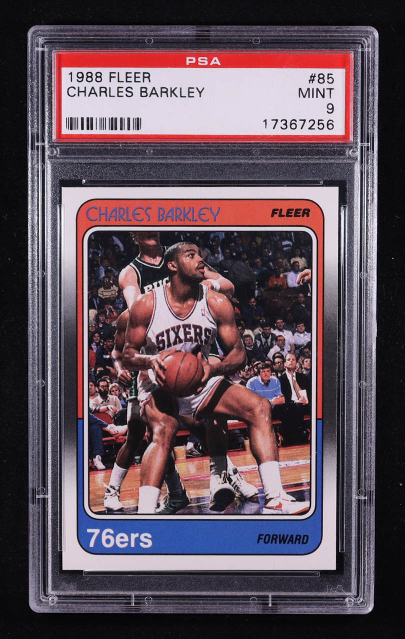 Charles Barkley 1988-89 Fleer #85 (PSA 9) at PristineAuction.com Charles Barkley 1988-89 Fleer #85 (PSA 9) at PristineAuction.com