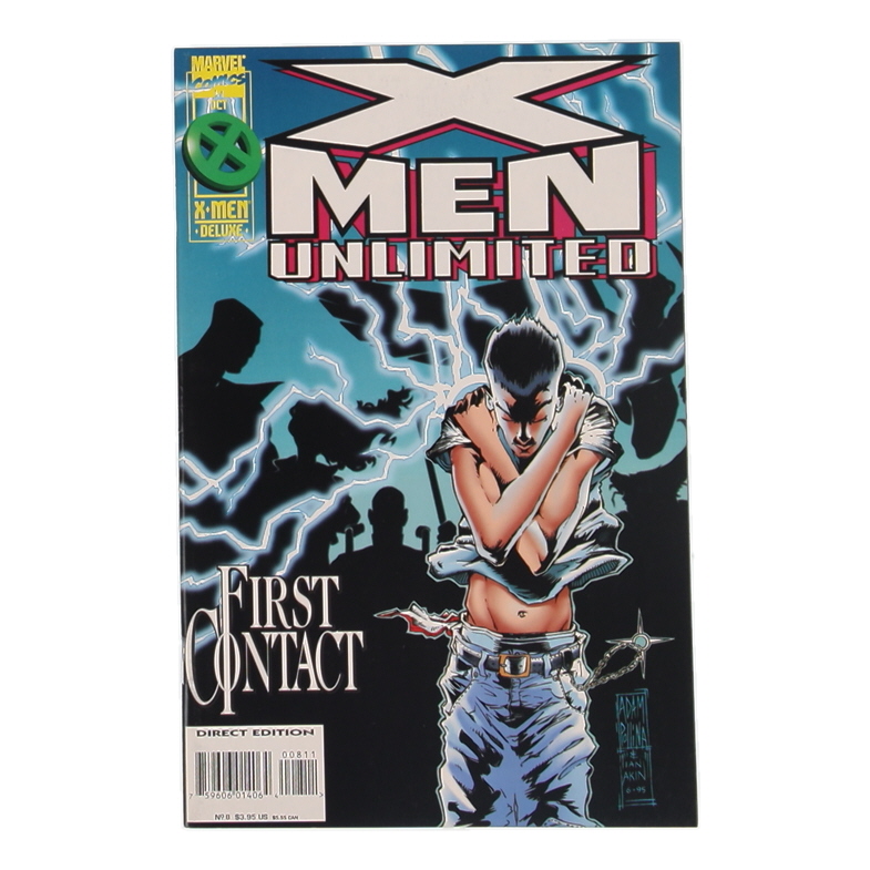 1995 "X-Men Unlimited" Issue #8 Marvel Comic Book at PristineAuction.com 1995 "X-Men Unlimited" Issue #8 Marvel Comic Book at PristineAuction.com
