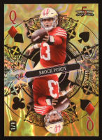 Brock Purdy 2024 Wild Card 5 Card Draw Stacked Deck Queen of Diamonds #SDPD-BPN #1/1 at PristineAuction.com
