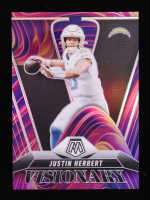 Justin Herbert 2025 Panini Mosaic Visionary #14 at PristineAuction.com