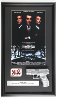 Henry Hill Signed "Goodfellas" Custom Framed Playing Card Display with Poster Print & Replica Prop Pistol (PSA) at PristineAuction.com