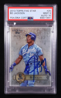 Bo Jackson Signed 2013 Topps Five Star #25 #33/75 (PSA 9) at PristineAuction.com