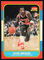 Clyde Drexler 1986-87 Fleer #26 RC at PristineAuction.com