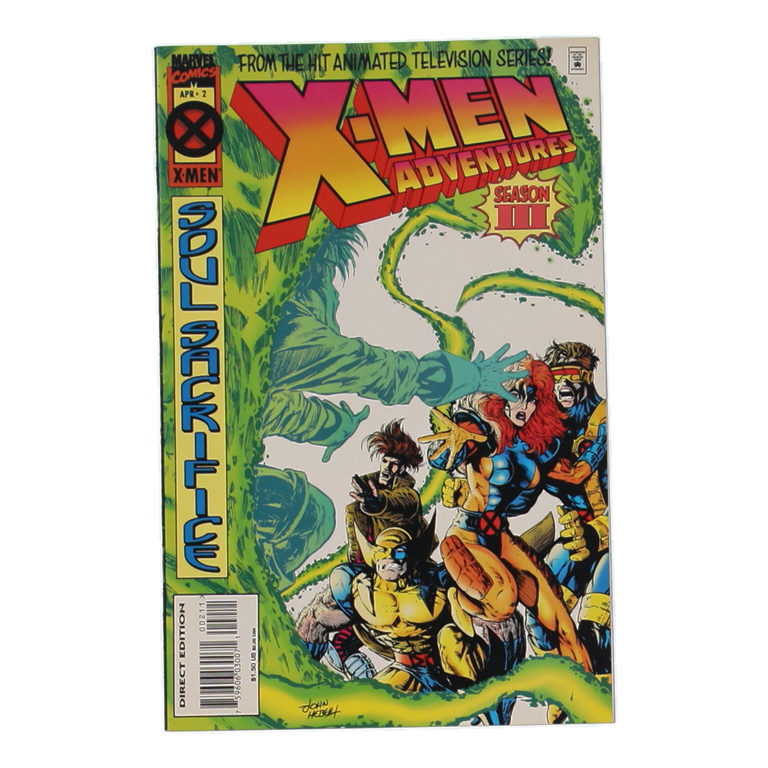 1995 "X-Men Adventures III" Issue #2 Marvel Comic Book at PristineAuction.com 1995 "X-Men Adventures III" Issue #2 Marvel Comic Book at PristineAuction.com