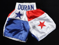 Roberto Duran Signed Boxing Trunks (JSA) at PristineAuction.com