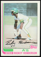 Rickey Henderson 1982 Topps #610 at PristineAuction.com