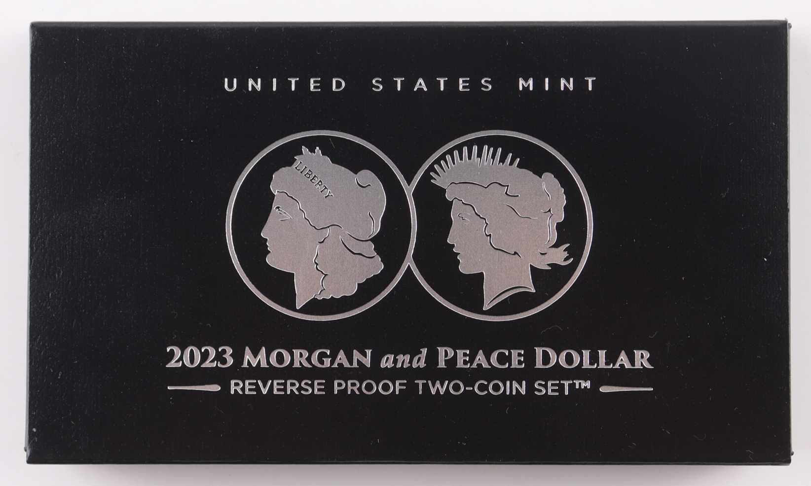2023-S Morgan and Peace Silver Dollar Two-Coin Set Reverse Proof at PristineAuction.com 2023-S Morgan and Peace Silver Dollar Two-Coin Set Reverse Proof at PristineAuction.com