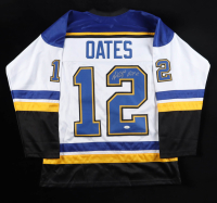 Adam Oates Signed Jersey Inscribed "HOF 12" (JSA) at PristineAuction.com