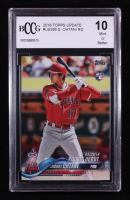Shohei Ohtani 2018 Topps Update #US285 RD RC (BCCG 10) at PristineAuction.com