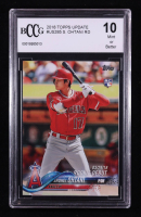 Shohei Ohtani 2018 Topps Update #US285 RD RC (BCCG 10) at PristineAuction.com