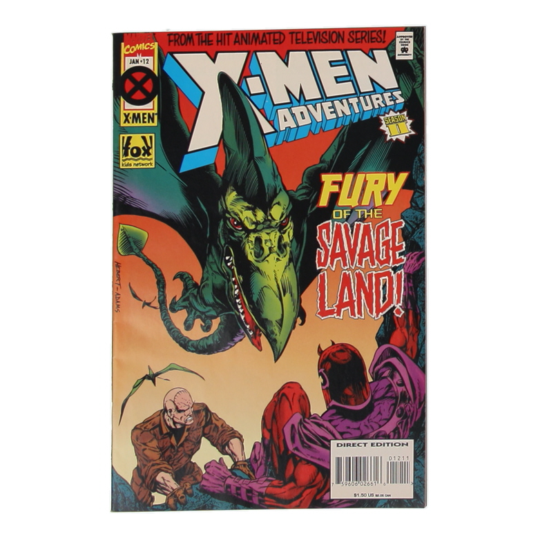 1995 "X-Men Adventures II" Issue #12 Marvel Comic Book at PristineAuction.com 1995 "X-Men Adventures II" Issue #12 Marvel Comic Book at PristineAuction.com