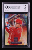 Shohei Ohtani 2018 Diamond Kings Gallery of Stars #11 RC (BCCG 10) at PristineAuction.com