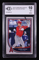 Shohei Ohtani 2018 Topps Big League #141 RC (BCCG 10) at PristineAuction.com