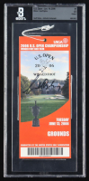 Geoff Oglivy Signed 2006 US Open Ticket (Beckett) at PristineAuction.com
