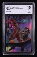 LeBron James 2003 eTopps #43 RC #43 (BCCG 10) at PristineAuction.com