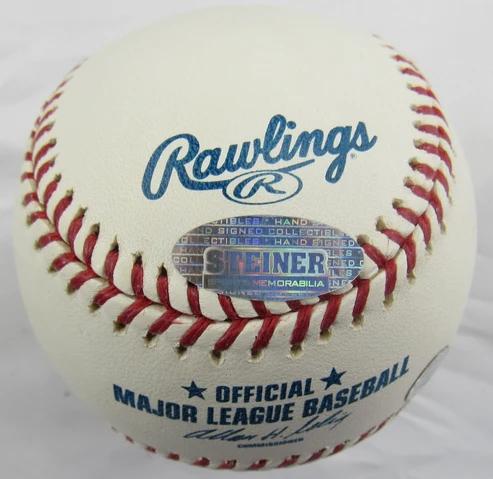 Curt Schilling Signed OML Baseball (Steiner) at PristineAuction.com Curt Schilling Signed OML Baseball (Steiner) at PristineAuction.com